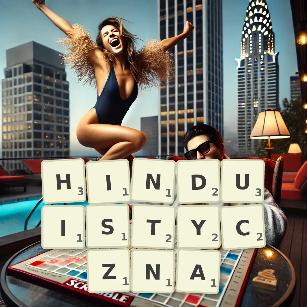 Słowa z liter HINDUISTYCZNĄ