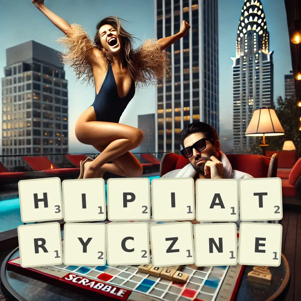 Słowa z liter HIPIATRYCZNE