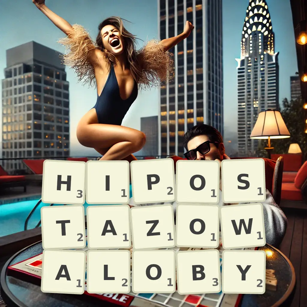 Słowa z liter HIPOSTAZOWAŁOBY