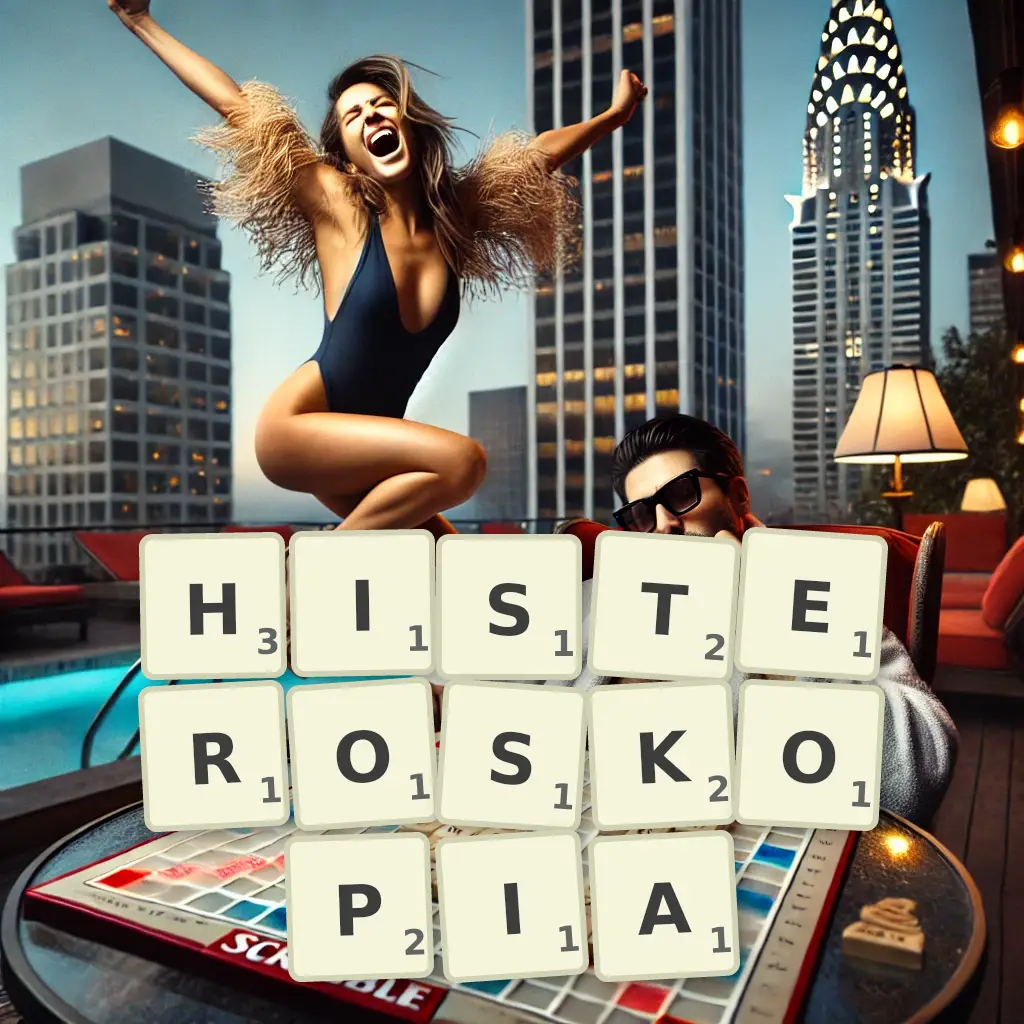 Słowa z liter HISTEROSKOPIA