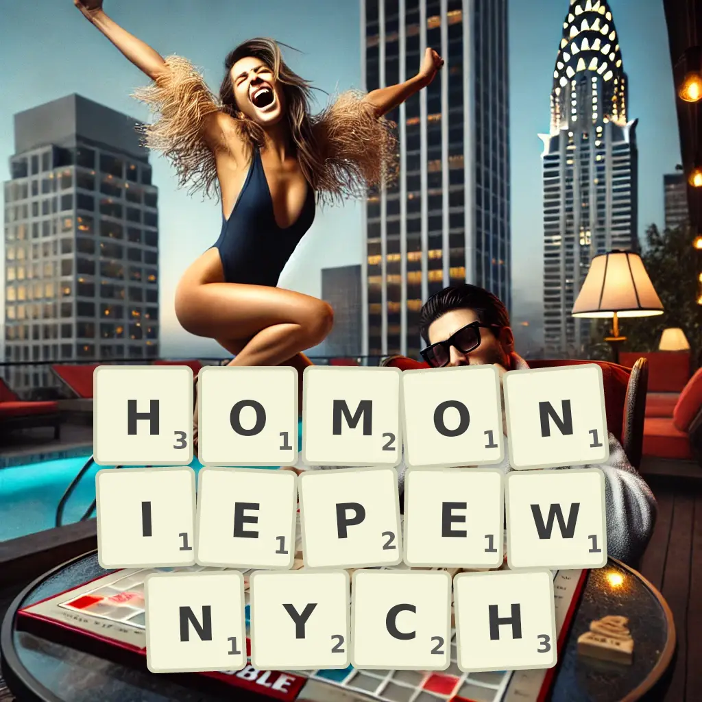 Słowa z liter HOMONIEPEWNYCH