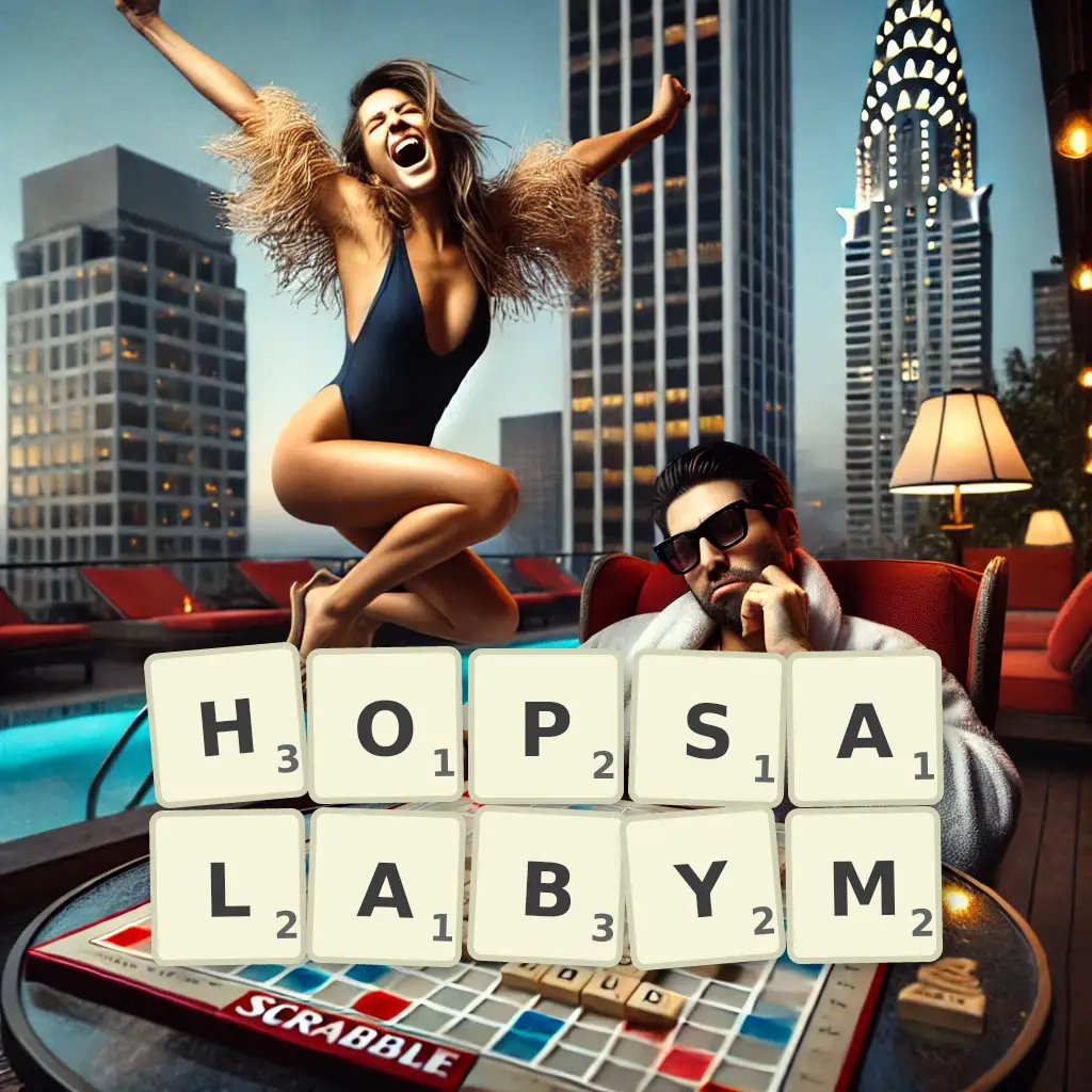 Słowa z liter HOPSAŁABYM