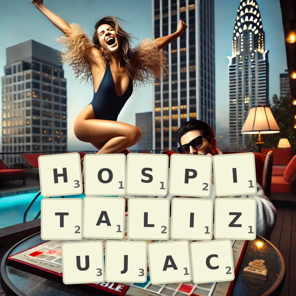 Słowa z liter HOSPITALIZUJĄC
