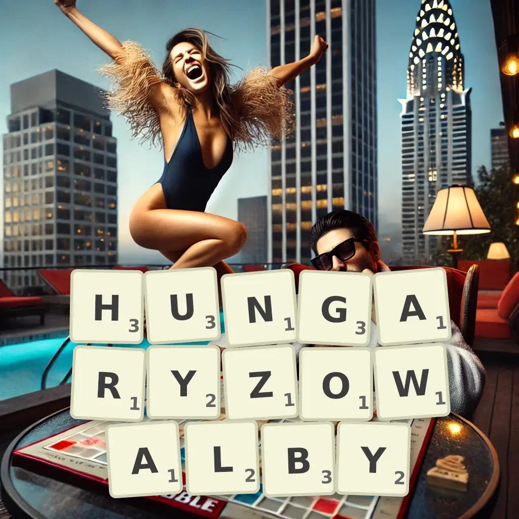 Słowa z liter HUNGARYZOWAŁBY