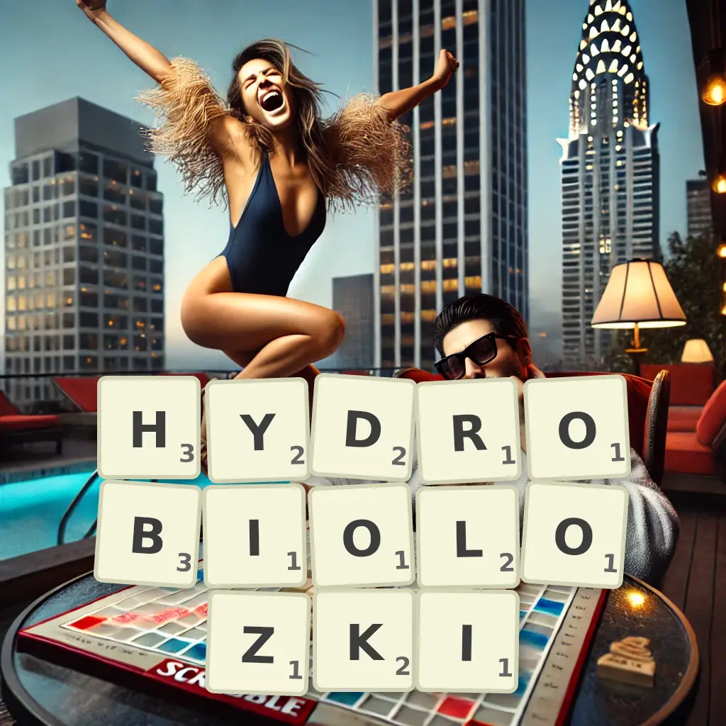 Słowa z liter HYDROBIOLOŻKI