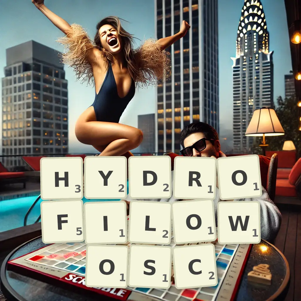 Słowa z liter HYDROFILOWOŚĆ