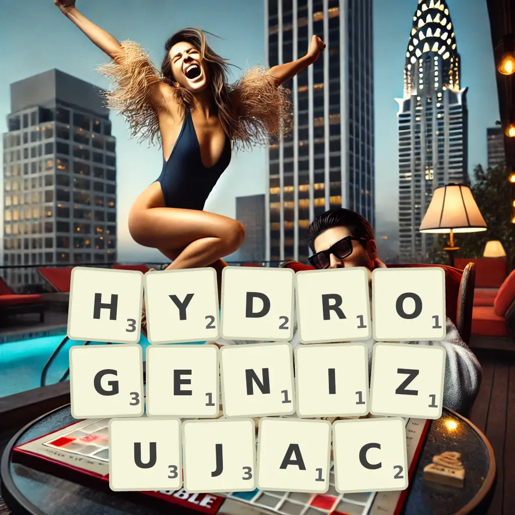 Słowa z liter HYDROGENIZUJĄC