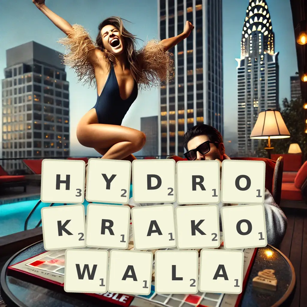 Słowa z liter HYDROKRAKOWAŁA