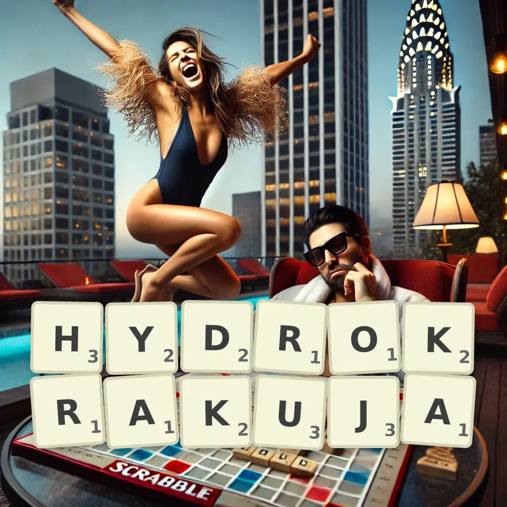 Słowa z liter HYDROKRAKUJĄ
