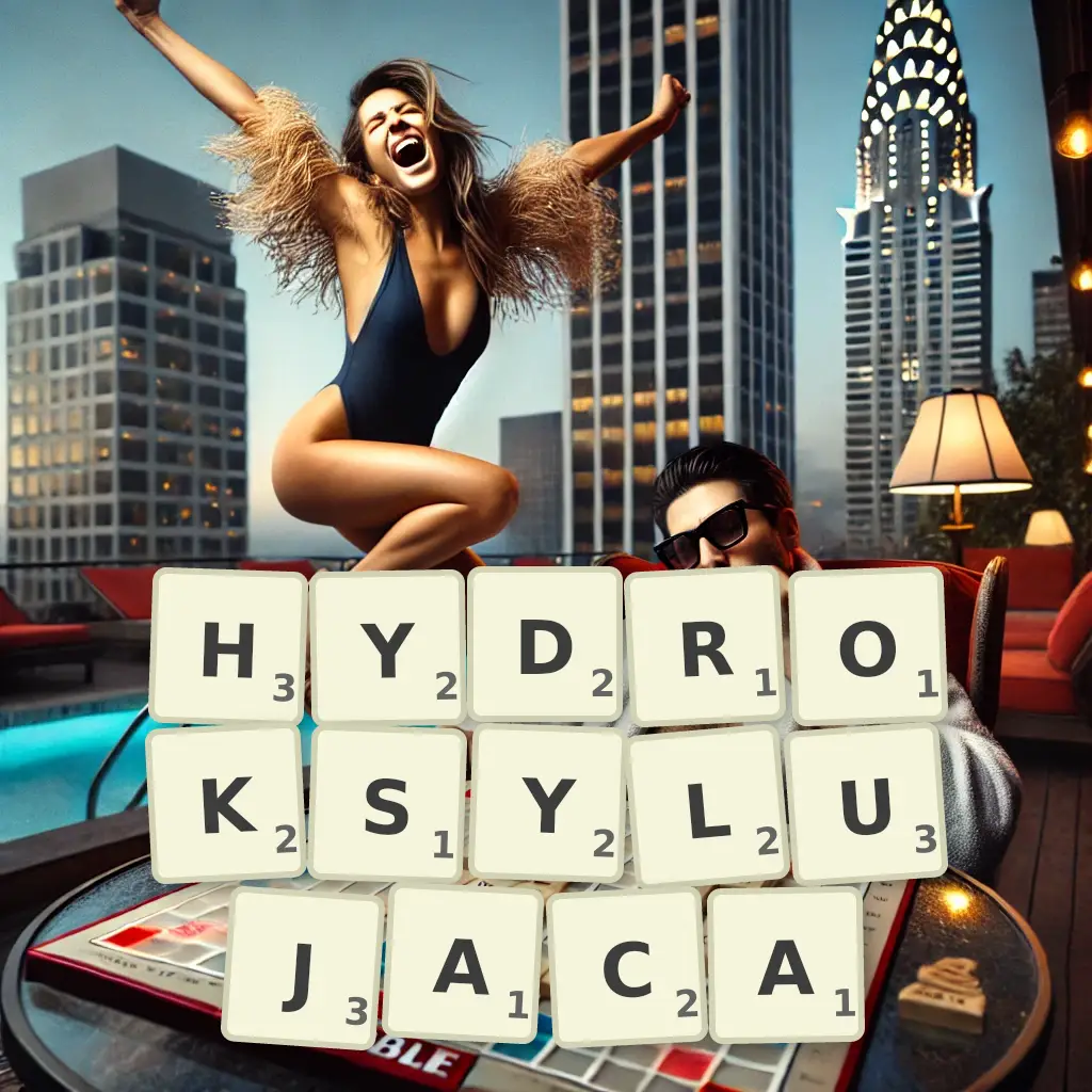 Słowa z liter HYDROKSYLUJĄCA