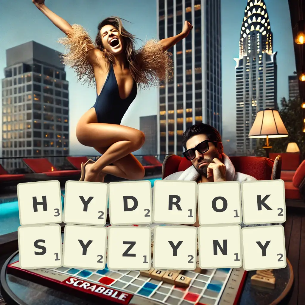 Słowa z liter HYDROKSYZYNY