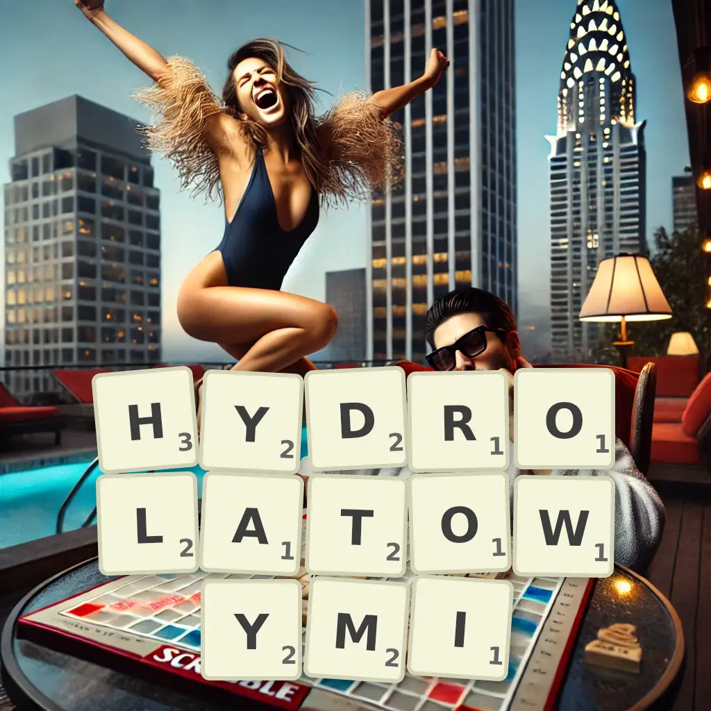 Lista słów z liter HYDROLATOWYMI Słowa z liter HYDROLATOWYMI