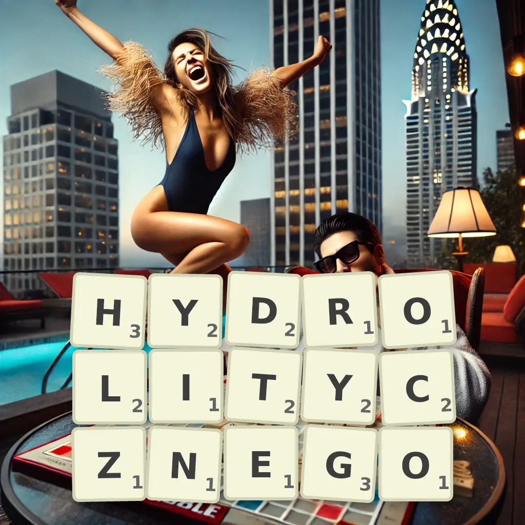 Słowa z liter HYDROLITYCZNEGO