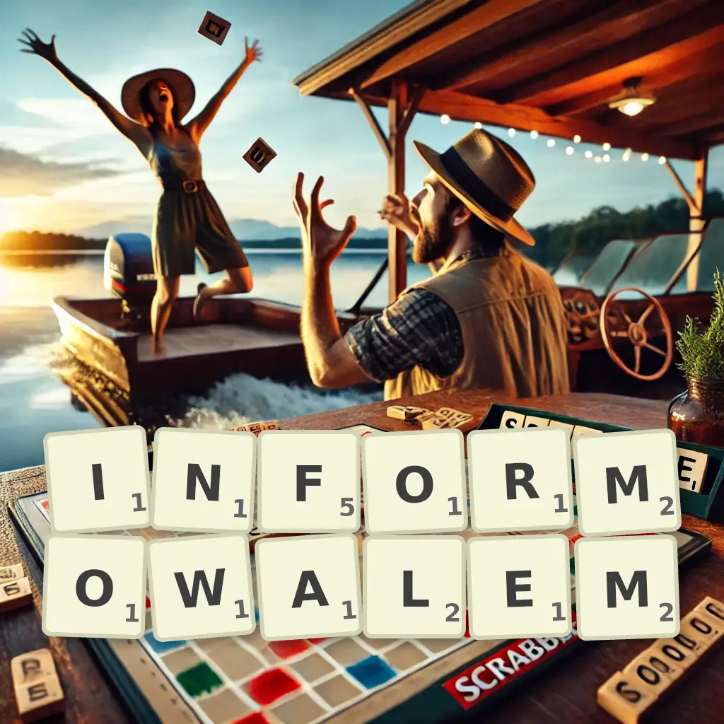 Słowa z liter INFORMOWAŁEM