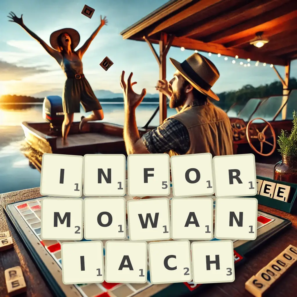 Słowa z liter INFORMOWANIACH