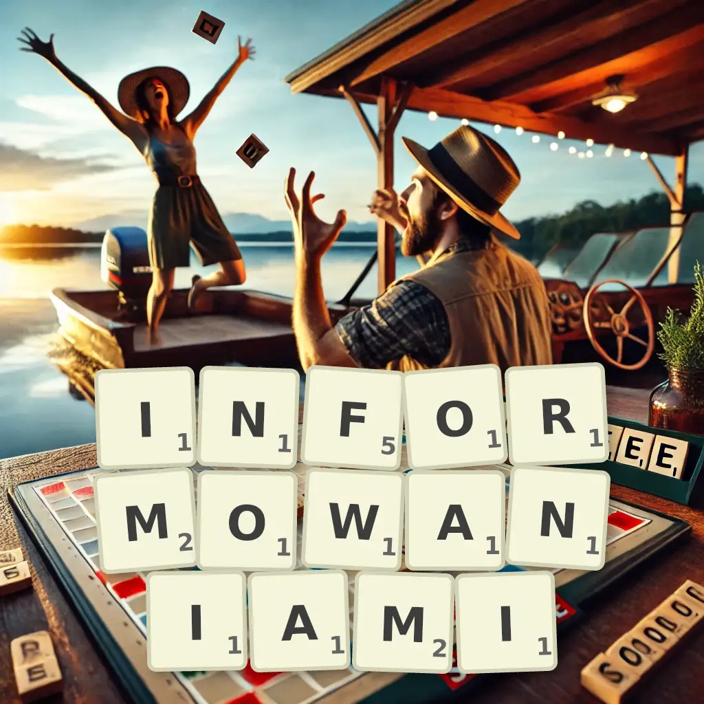 Słowa z liter INFORMOWANIAMI