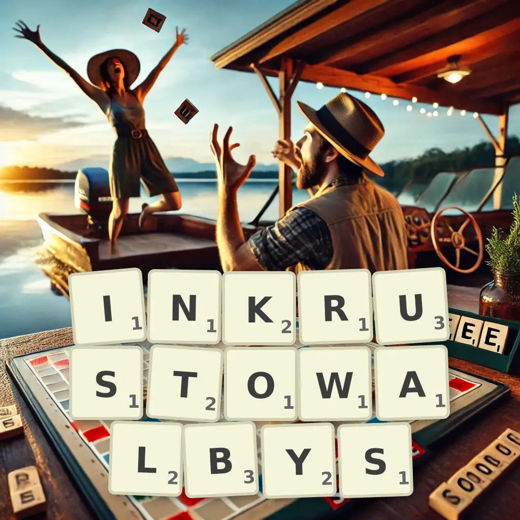Słowa z liter INKRUSTOWAŁBYŚ