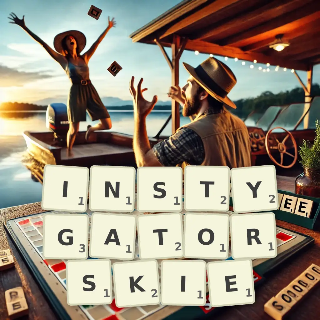 Słowa z liter INSTYGATORSKIE