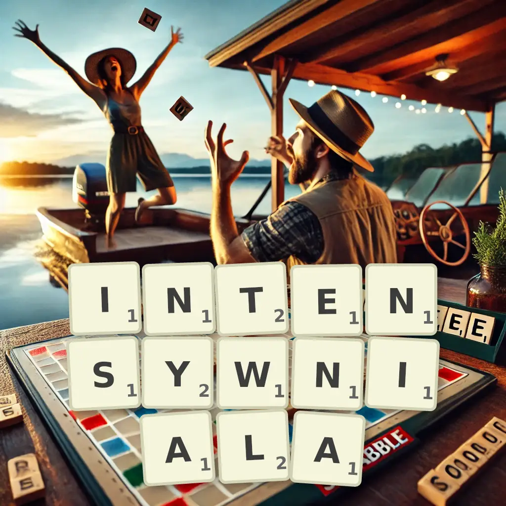 Słowa z liter INTENSYWNIAŁA