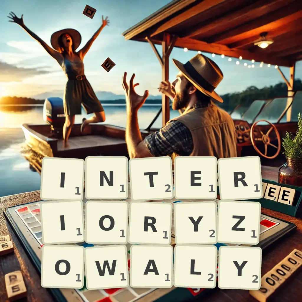 Słowa z liter INTERIORYZOWAŁY