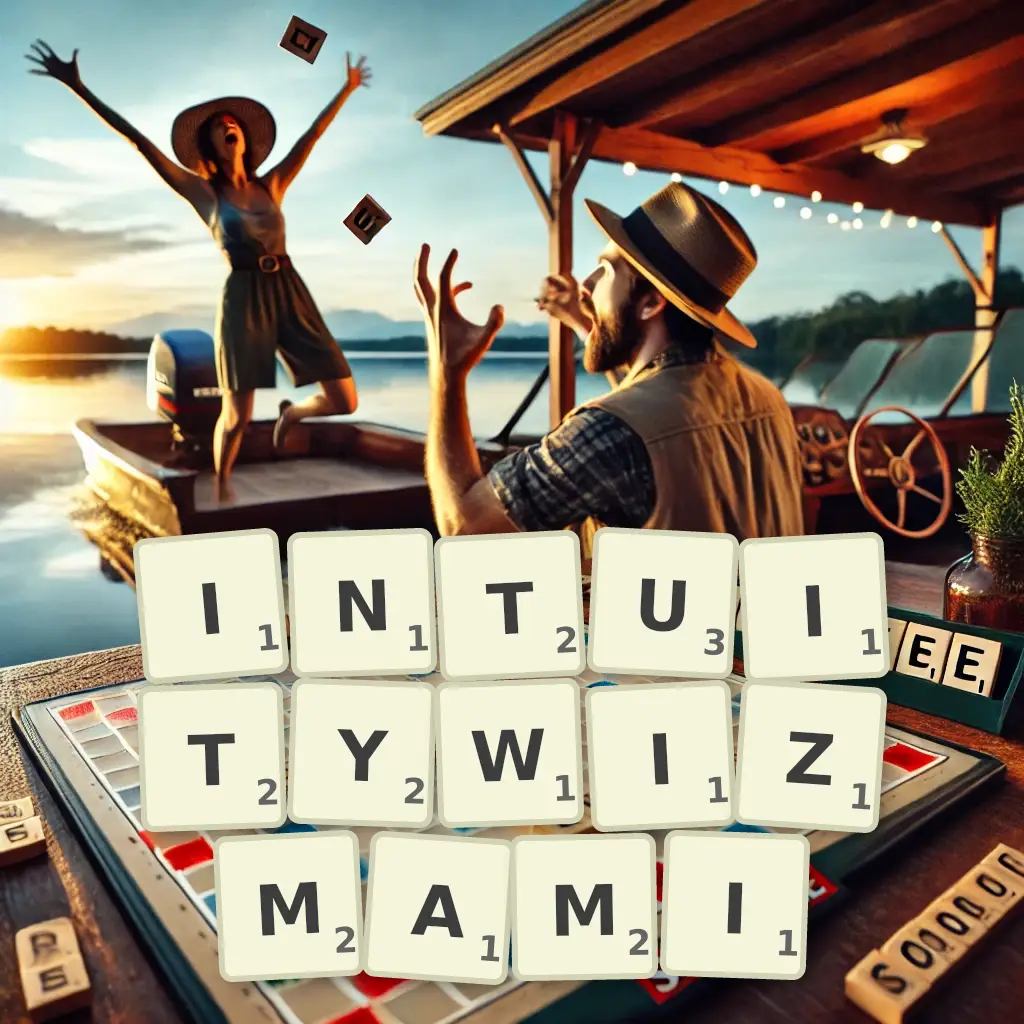 Słowa z liter INTUITYWIZMAMI