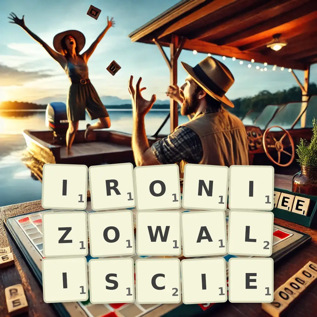 Lista słów z liter IRONIZOWALIŚCIE Słowa z liter IRONIZOWALIŚCIE
