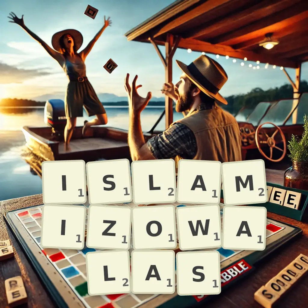 Słowa z liter ISLAMIZOWAŁAŚ