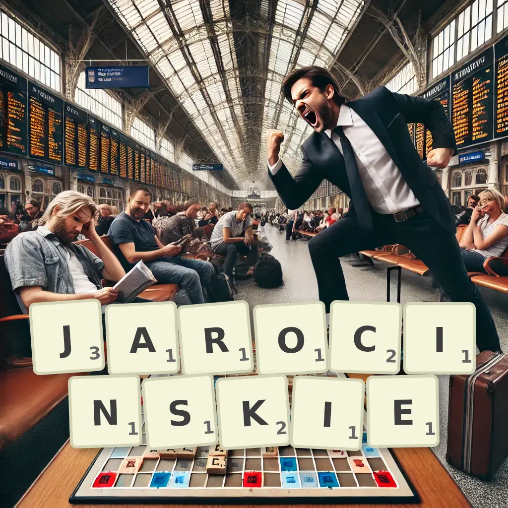 Słowa z liter JAROCIŃSKIE