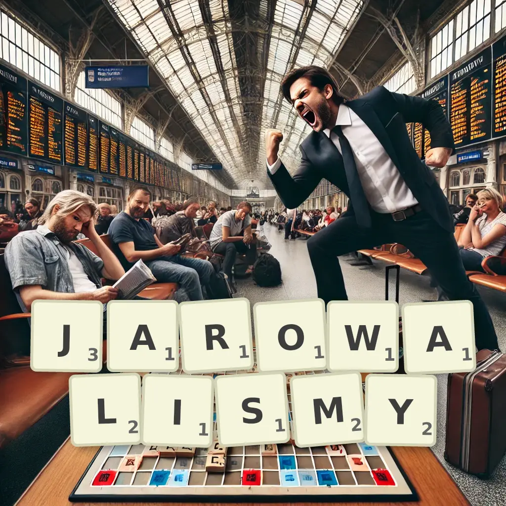 Lista słów z liter JAROWALIŚMY Słowa z liter JAROWALIŚMY
