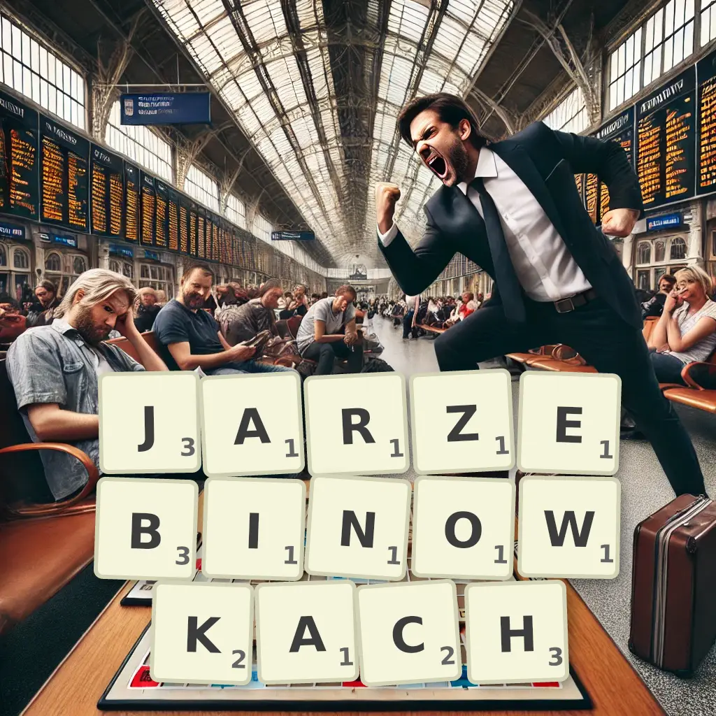 Słowa z liter JARZĘBINÓWKACH