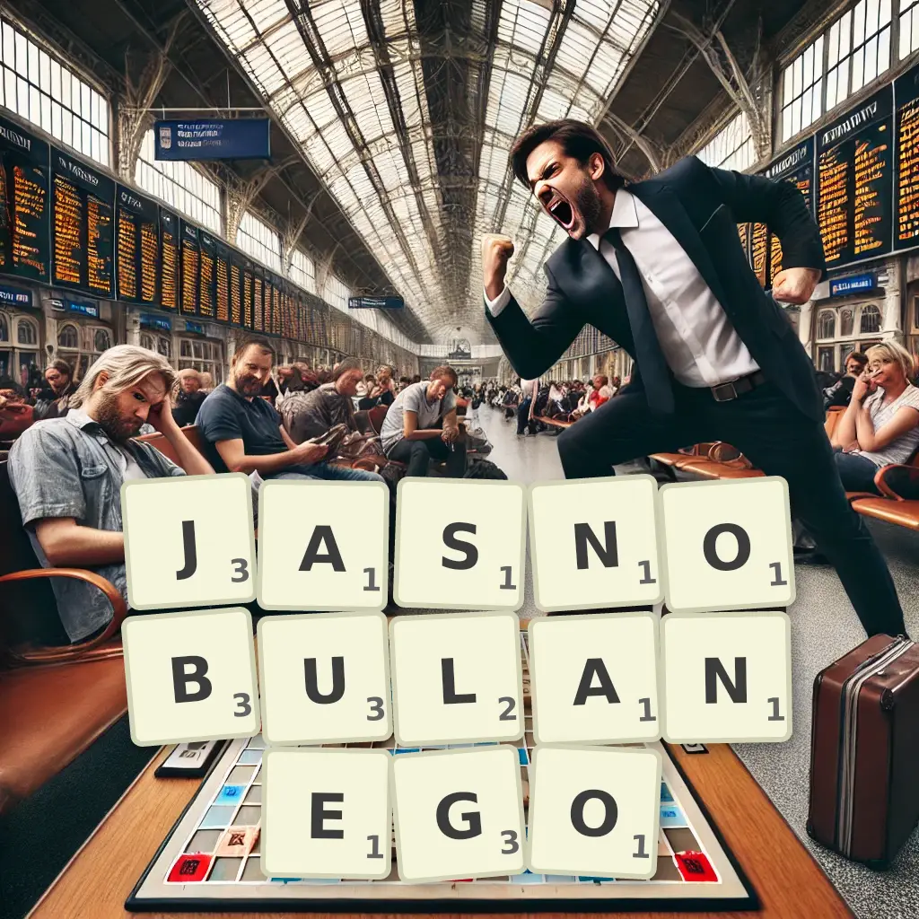 Słowa z liter JASNOBUŁANEGO