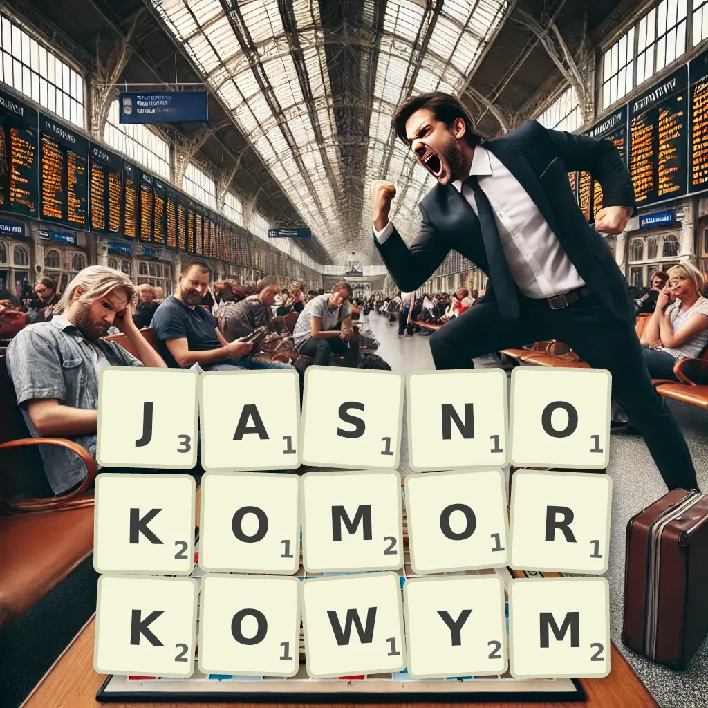 Słowa z liter JASNOKOMÓRKOWYM