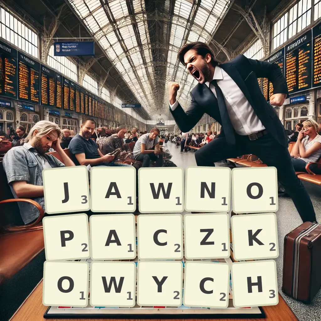 Słowa z liter JAWNOPĄCZKOWYCH