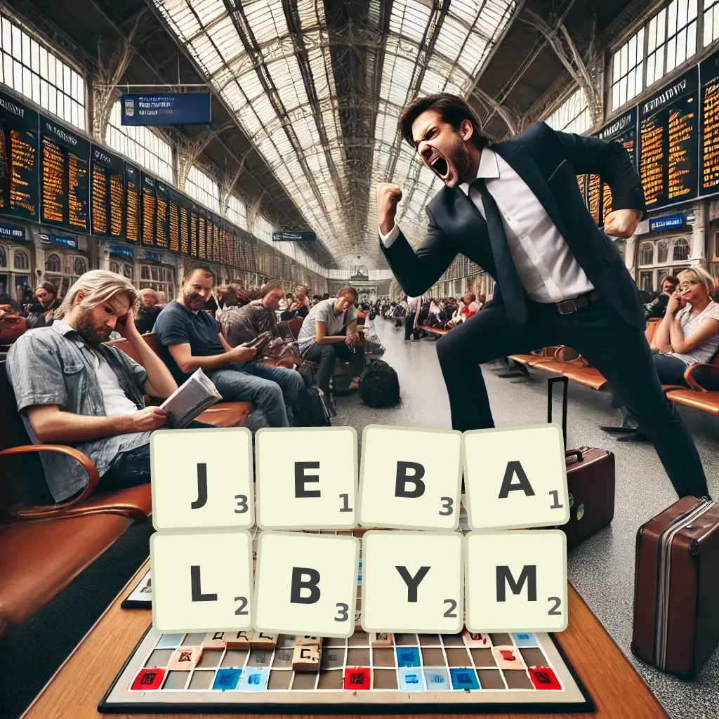 Słowa z liter JEBAŁBYM