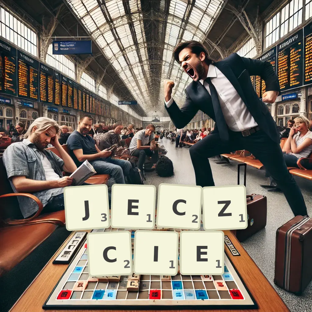 Słowa z liter JĘCZCIE