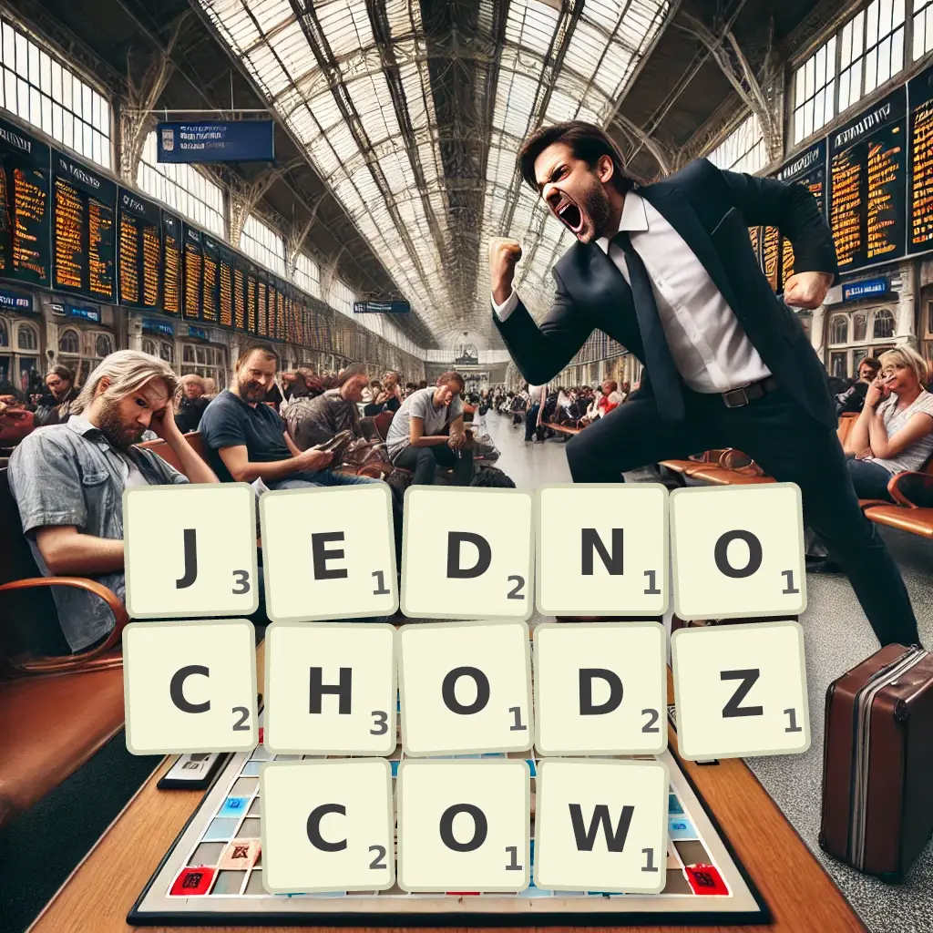 Słowa z liter JEDNOCHODŹCÓW