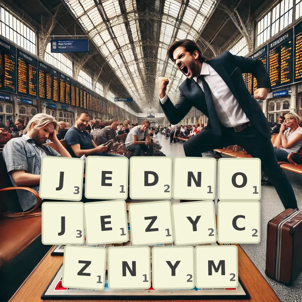 Słowa z liter JEDNOJĘZYCZNYM