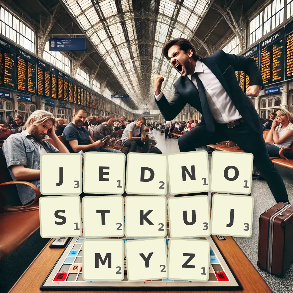 Słowa z liter JEDNOSTKUJMYŻ