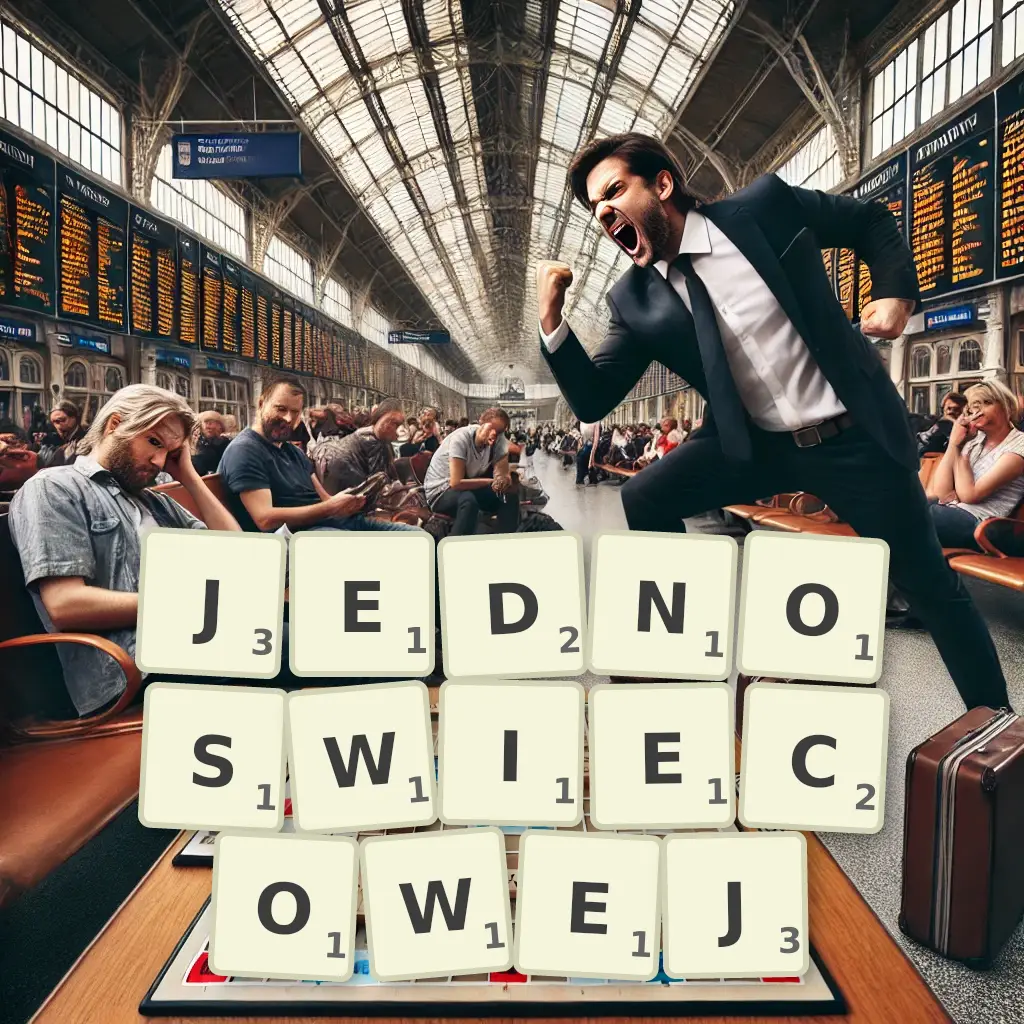 Słowa z liter JEDNOŚWIECOWEJ