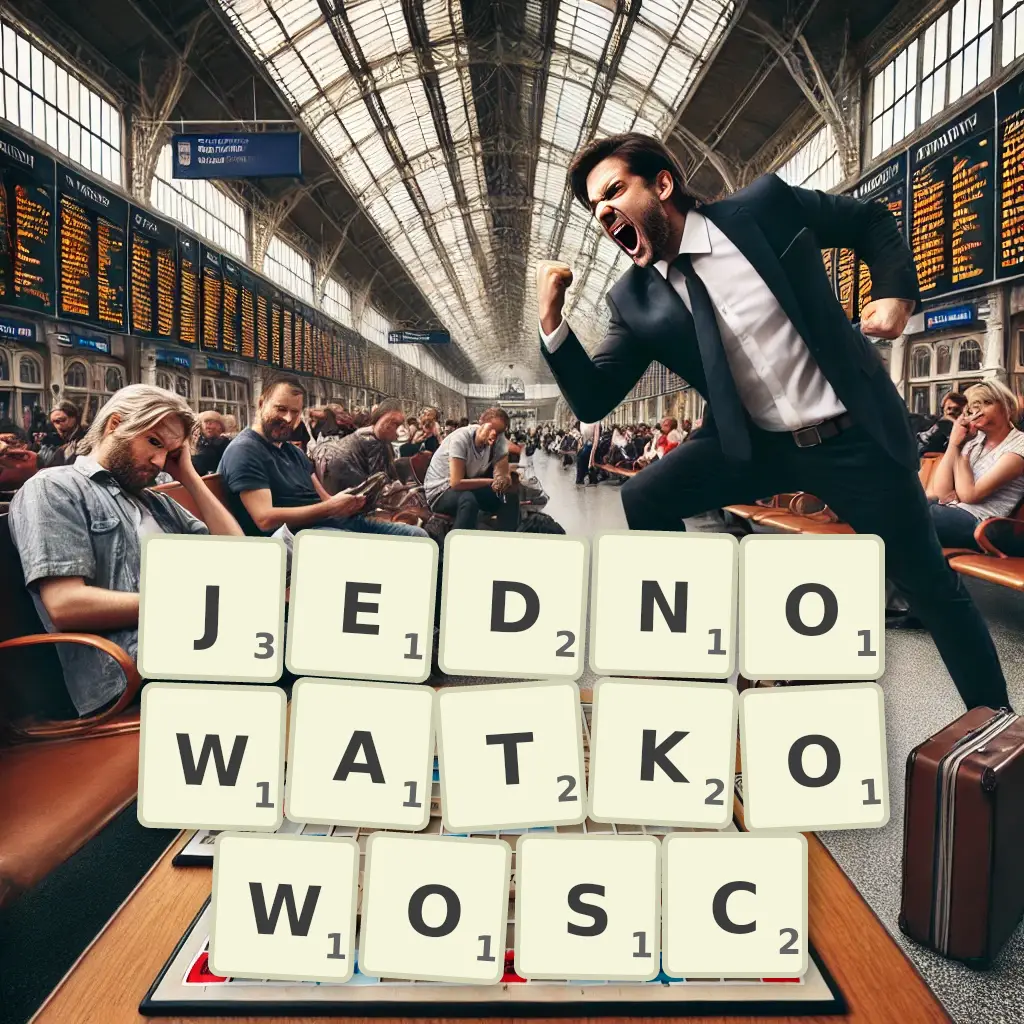 Słowa z liter JEDNOWĄTKOWOŚĆ