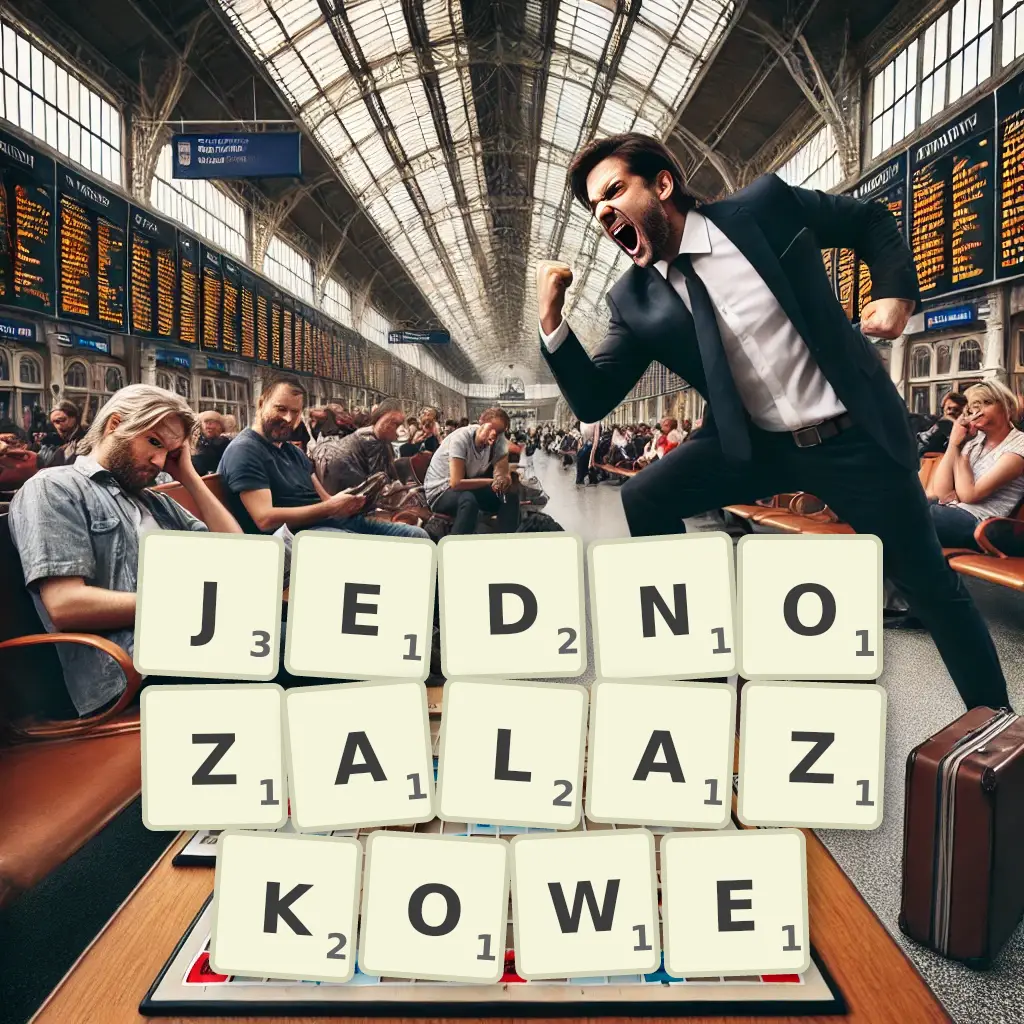 Słowa z liter JEDNOZALĄŻKOWE