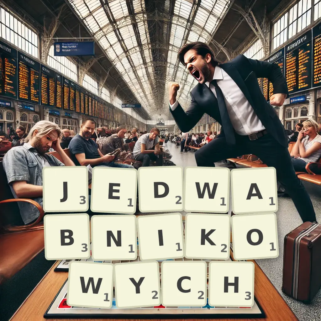 Słowa z liter JEDWABNIKOWYCH