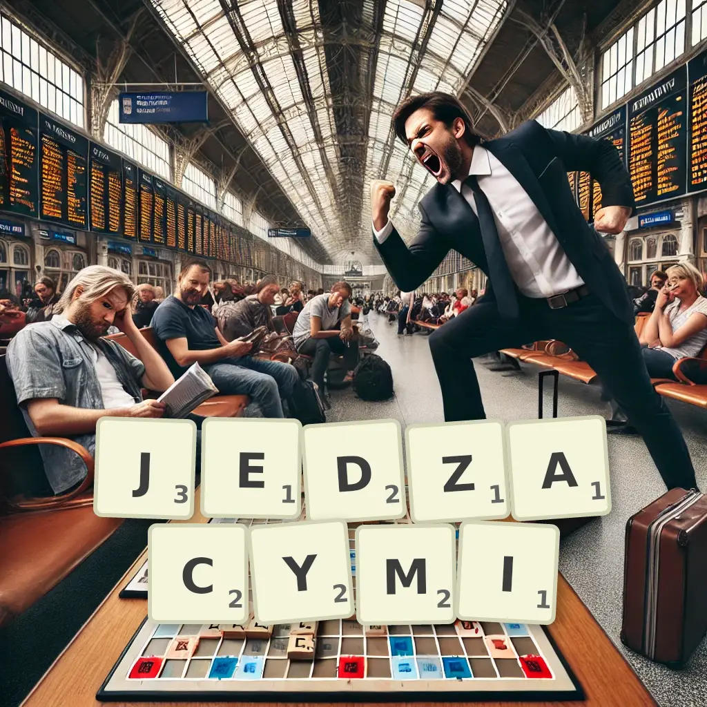Słowa z liter JEDZĄCYMI