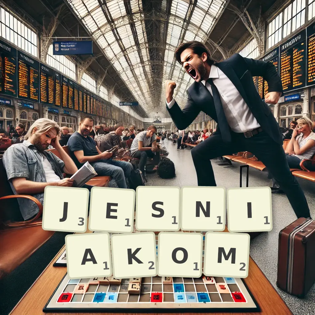 Słowa z liter JEŚNIAKOM