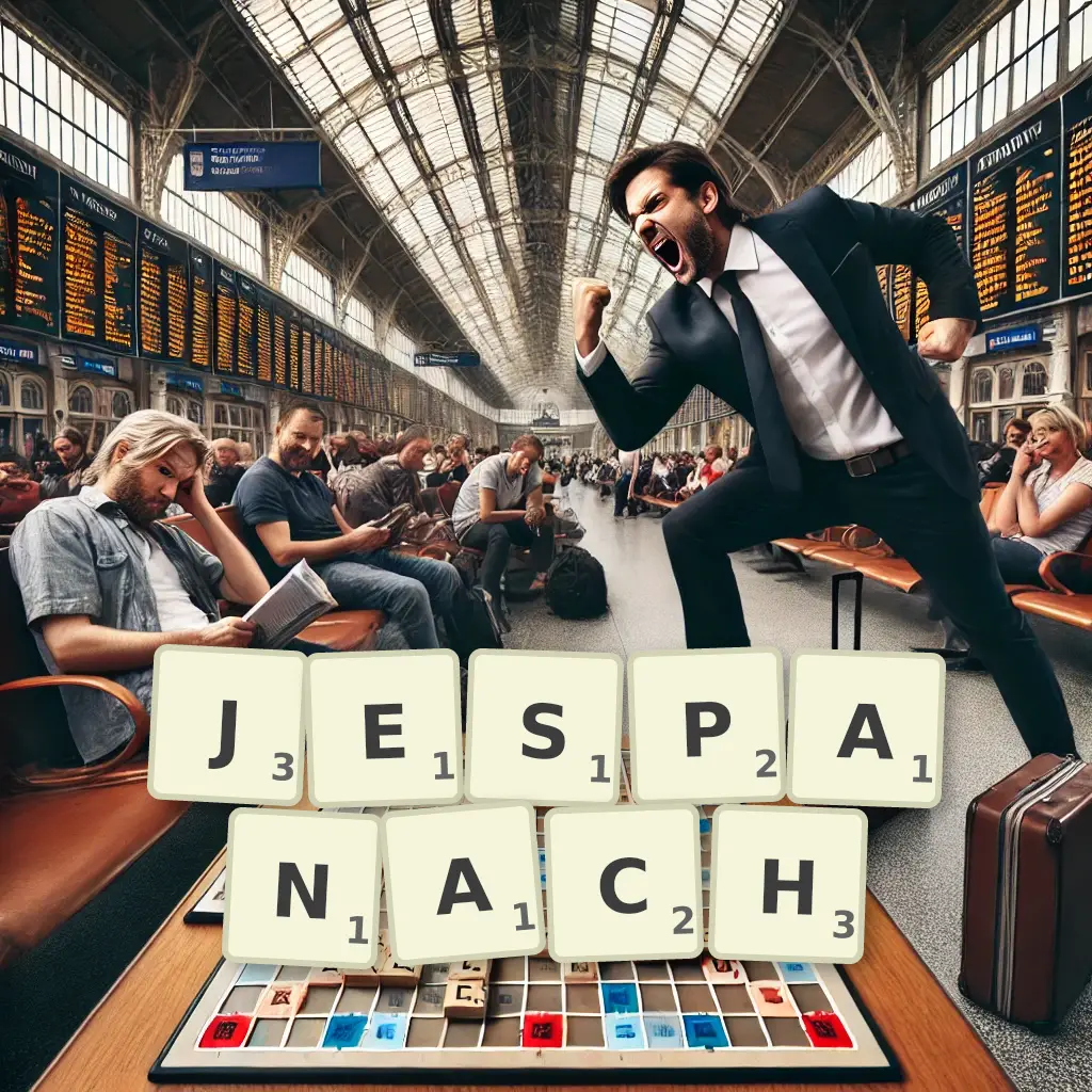 Słowa z liter JESPANACH