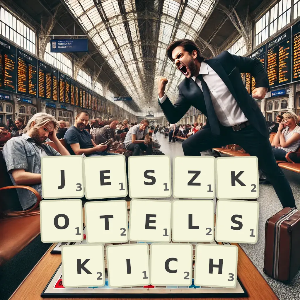 Słowa z liter JESZKOTELSKICH