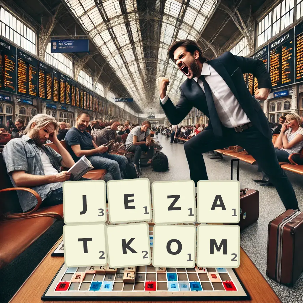 Słowa z liter JEŻĄTKOM