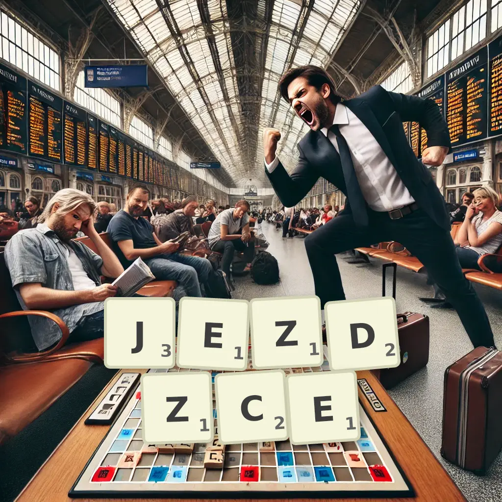 Słowa z liter JEŹDŹCE