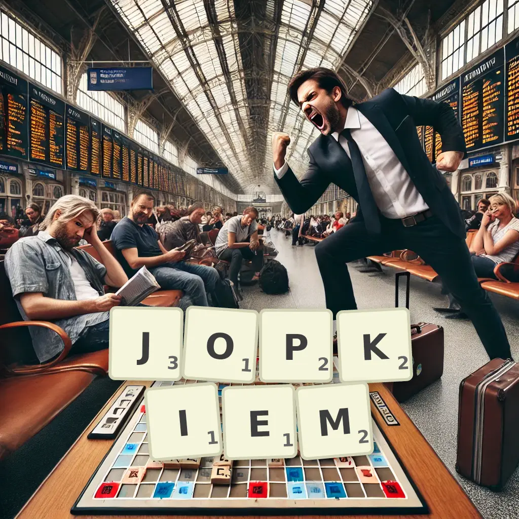 Słowa z liter JOPKIEM