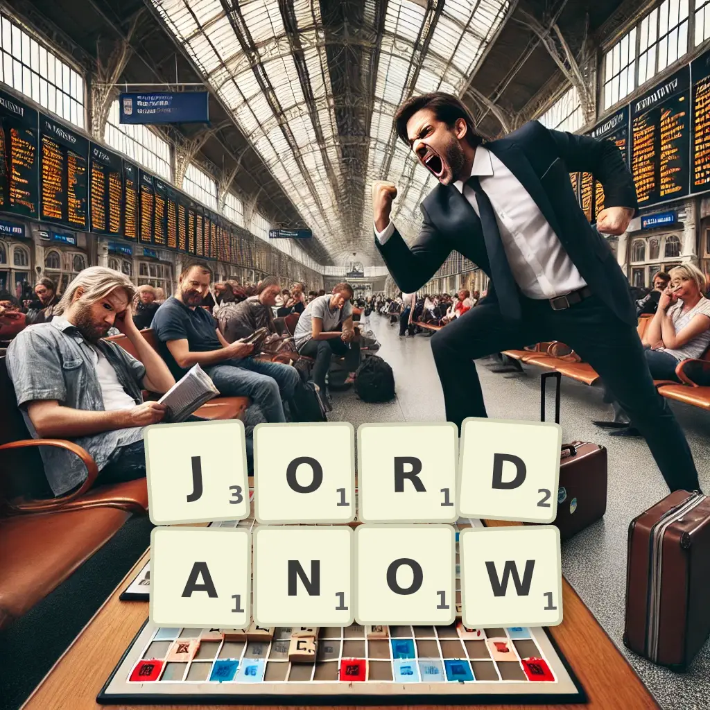 Słowa z liter JORDANÓW